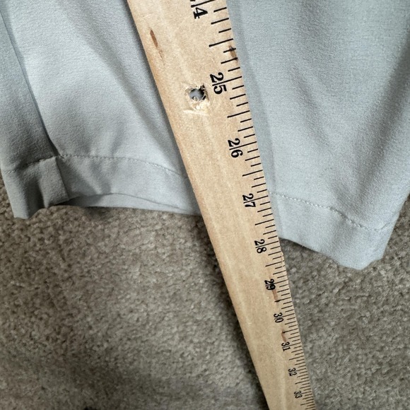 Vuori Villa Ankle Pants Womens Small Elastic Waist Lightweight Talc Gray Casual - Picture 7 of 12